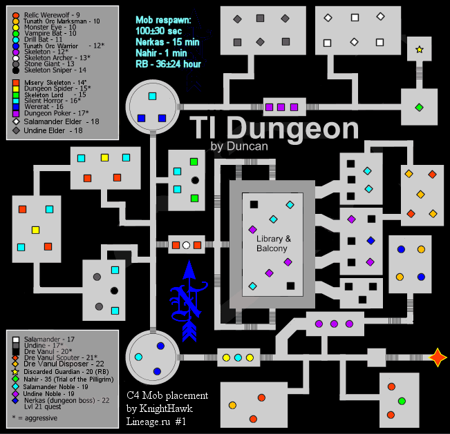 Пещеры и подземелья мира Lineage 2. TI_dungeon_C4